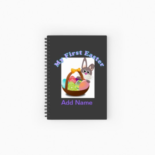 Discover My First Easter  for Baby Easter Gift Spiral Notebooks   Ruled Line