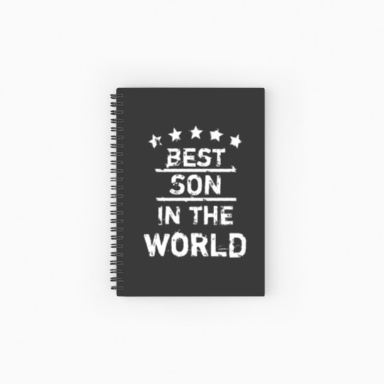 Discover Best Son In The World Spiral Notebooks   Ruled Line