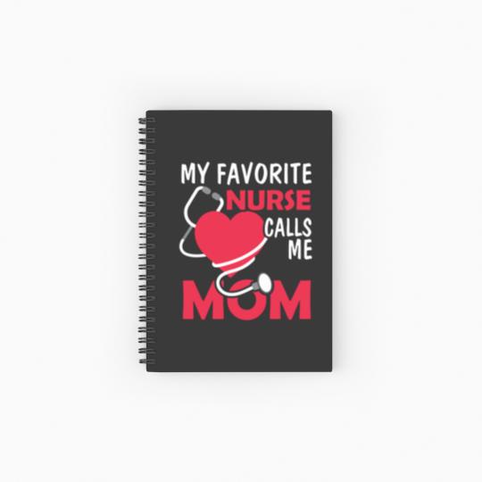 Discover My Favorite Nurse Calls Me Spiral Notebooks   Ruled Line