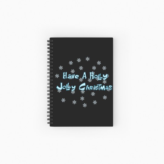Discover Have a Holly Jolly Christmas Spiral Notebooks   Ruled Line