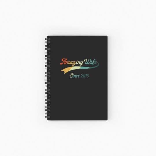 Discover 7Th Wedding Aniversary Gift For Her Amazing Wife S Spiral Notebooks   Ruled Line