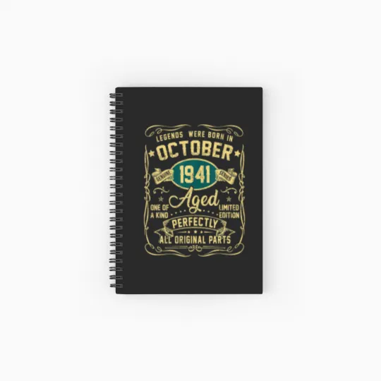 Discover Legends Were Born In February 1941 80Th Birthday G Spiral Notebooks   Ruled Line