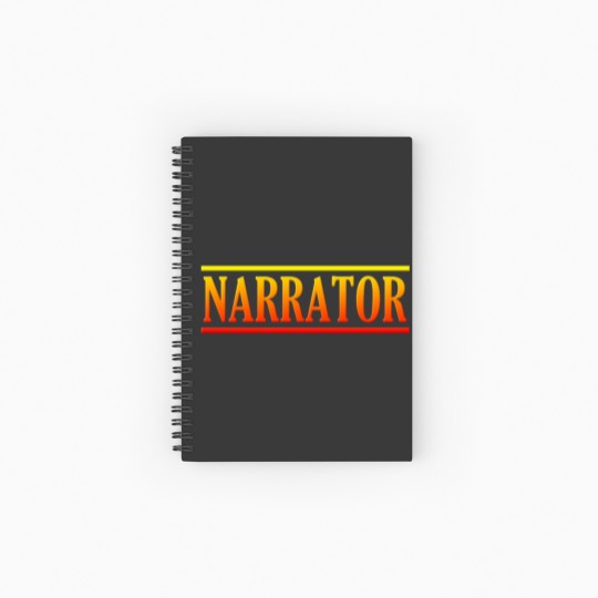 Discover Colorful Narrator Spiral Notebooks   Ruled Line