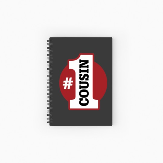 Discover Number 1 Cousin Spiral Notebooks   Ruled Line