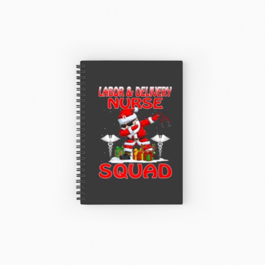 Discover Christmas Labor Spiral Notebooks   Ruled Line