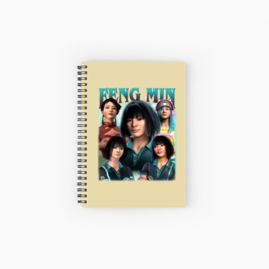 Discover Feng Min Dead By Delight Vintage Spiral Notebooks   Ruled Line, Gift For Woman and Man Unisex Spiral Notebooks   Ruled Line
