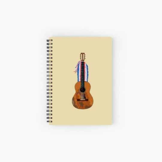 Discover Willie's Iconic Trigger Acoustic Guitar Spiral Notebooks   Ruled Line