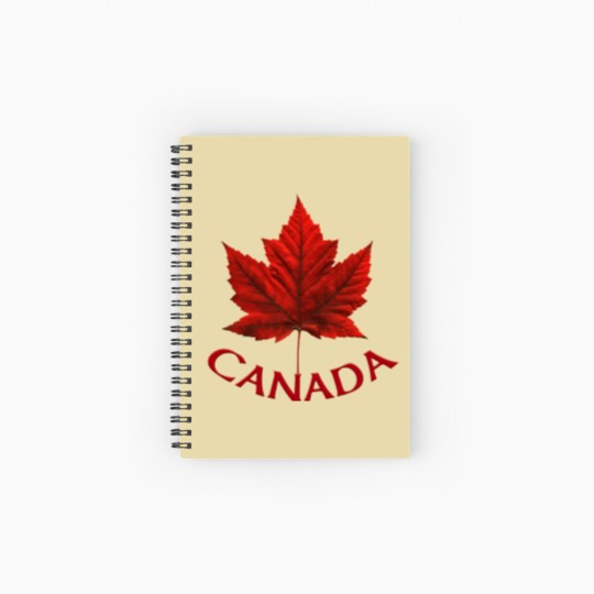 Discover Men's Canada  Canada Flag Men's Spiral Notebooks   Ruled Line