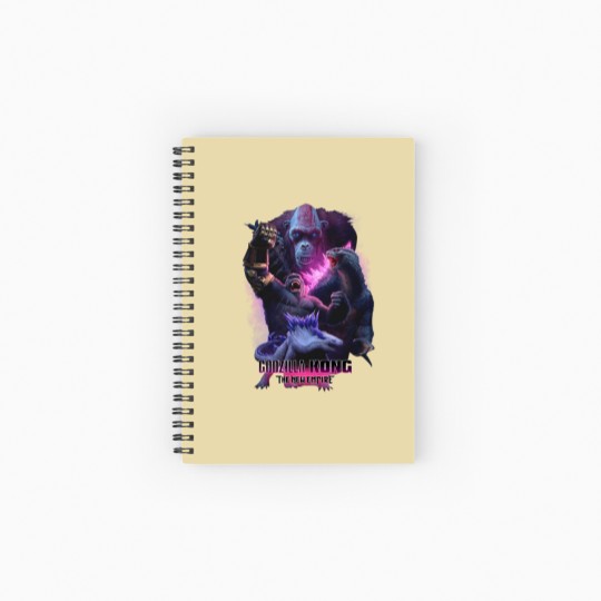 Discover god zilla X Kong The New Empire 2024 Spiral Notebooks   Ruled Line, god zilla X Kong Spiral Notebooks   Ruled Line