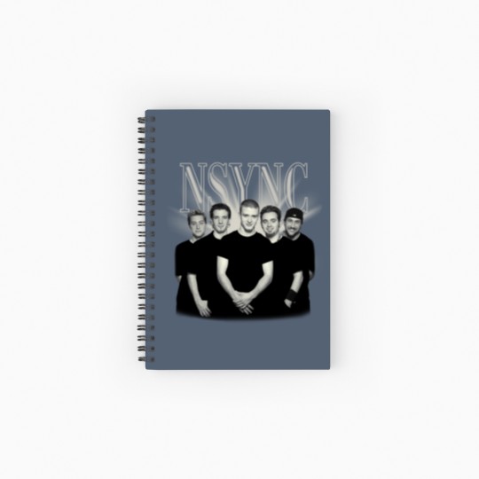 Discover Vintage Y2K NSYNC Spiral Notebook