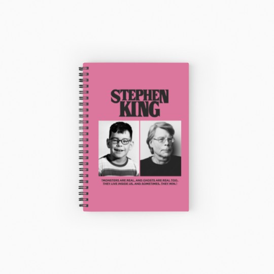 Discover Stephen King - Stephen King - Spiral Notebooks   Ruled Line
