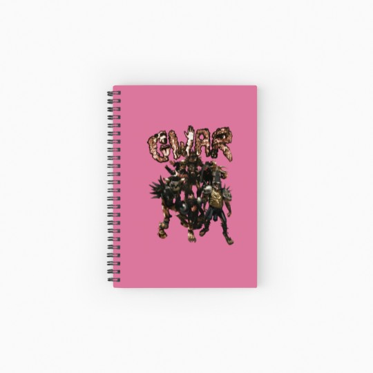 Discover Vintage 1999 Gwar Rendezvous with Ragnarok White Short Sleeve Spiral Notebooks   Ruled Line