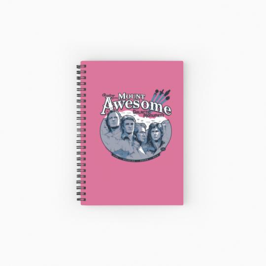 Discover Mt. Awesome - Science Fiction - Spiral Notebooks   Ruled Line