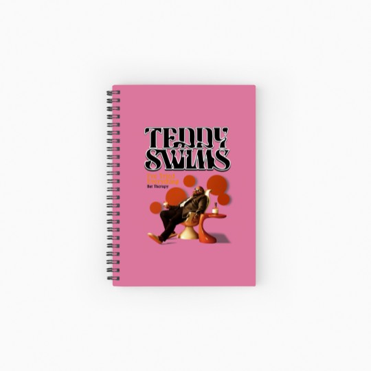 Discover I've Tried Everything But Therapy Teddy Swims Spiral Notebooks   Ruled Line