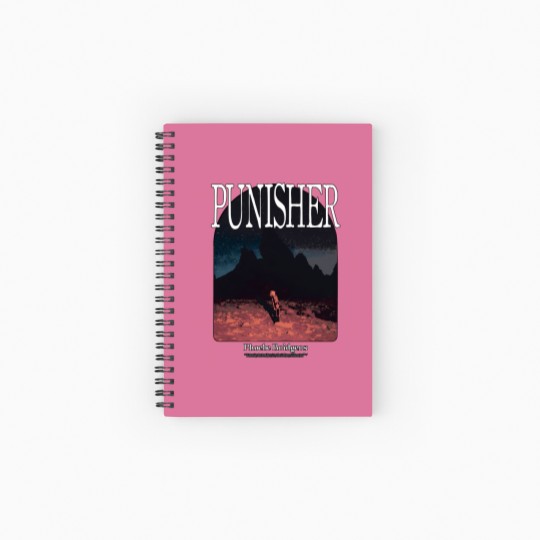 Discover Punisher Alternative Album Spiral Notebooks   Ruled Line