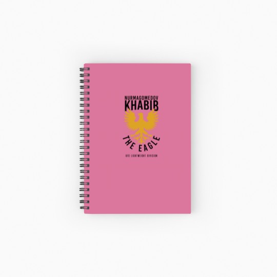 Discover Khabib The Eagle Nurmagomedov Spiral Notebooks   Ruled Line