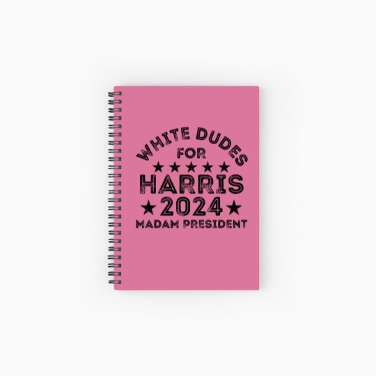 Discover Harris Support Spiral Notebooks - Ruled Line for Kamala Harris 2024
