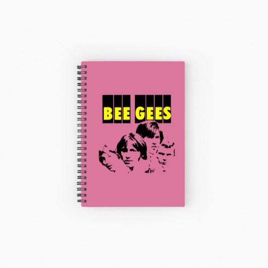 Discover Bee Gees Band Bee Gees Spiral Notebooks   Ruled Line