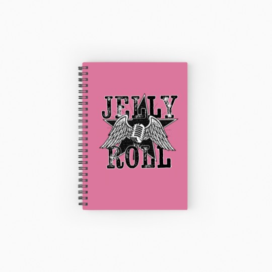 Discover Jelly Roll Spiral Notebooks for Fans