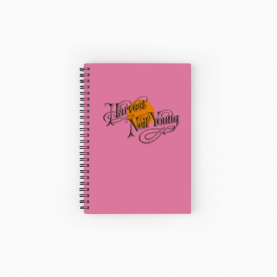Discover Harvest Moon Spiral Notebooks   Ruled Line - Old School Band - Harvest Moon Neil Young Spiral Notebooks   Ruled Line