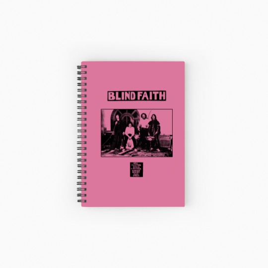 Discover Blind Faith Spiral Notebooks   Ruled Line
