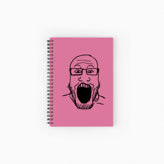 Discover Soyjak Spiral Notebooks   Ruled Line