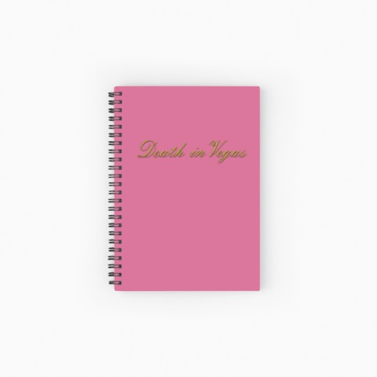 Discover Death In Vegas Spiral Notebooks   Ruled Line