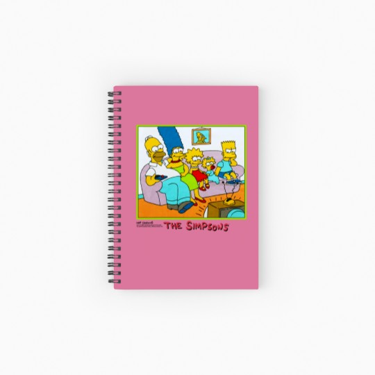 Discover The Simpsons Vintage Spiral Notebooks   Ruled Line