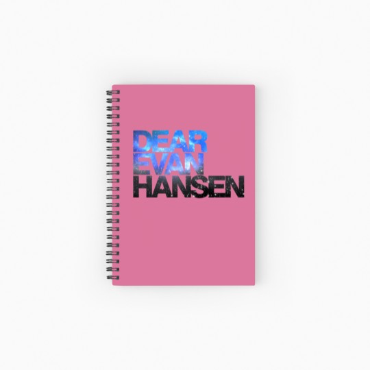 Discover Dear Evan Hansen | Galaxy - Dear Evan Hansen - Spiral Notebooks   Ruled Line