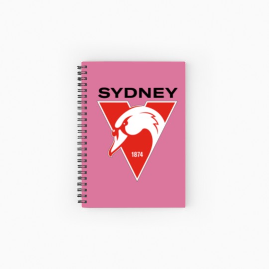 Discover sydney swans Spiral Notebooks   Ruled Line