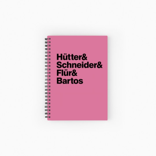 Discover KraftWerk Spiral Notebooks   Ruled Line