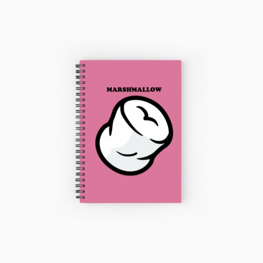 Discover MARSHMALLOW Spiral Notebooks   Ruled Line