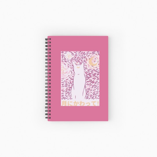 Discover Sailor Moon Cat, Luna Artemis Spiral Notebooks   Ruled Line