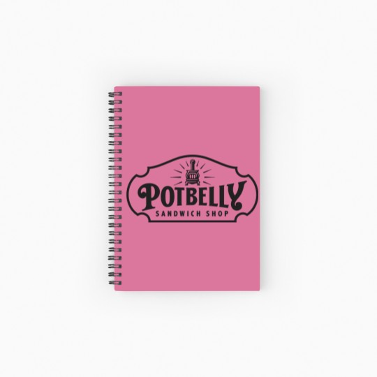 Discover resto potbelly sandwich Spiral Notebooks   Ruled Line