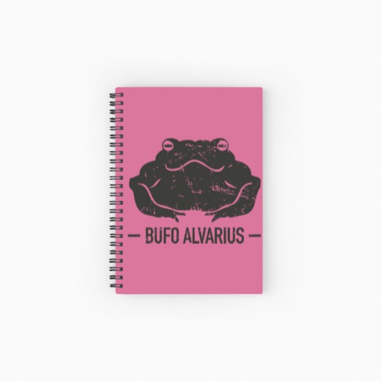 Discover Bufo Alvarius Colorado River Toad Spiral Notebooks   Ruled Line