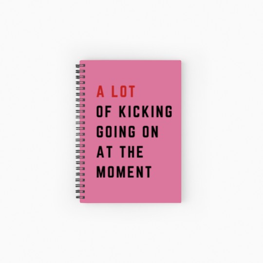 Discover Funny Maternity Spiral Notebook - A Lot Going On at the Moment