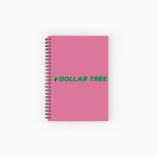 Discover Dollar Tree Logo Spiral Notebooks   Ruled Line