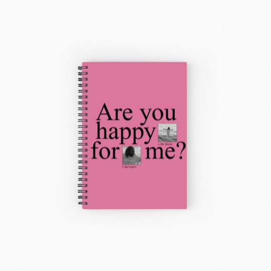 Discover Kendrick Lamar Tour Spiral Notebooks   Ruled Line, Are You Happy For Me, I Am Sorry Spiral Notebooks   Ruled Line AH6540
