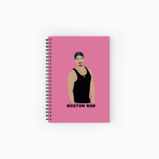 Discover Boston Rob Spiral Notebooks   Ruled Line