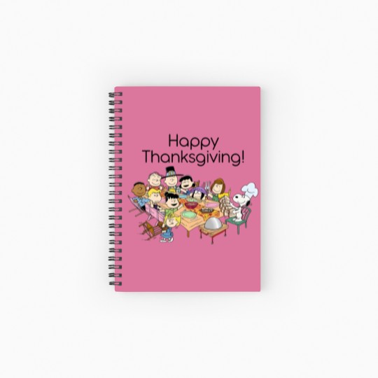 Discover Thanksgiving Snoopy Spiral Notebooks   Ruled Line,Snoopy Thanksgiving