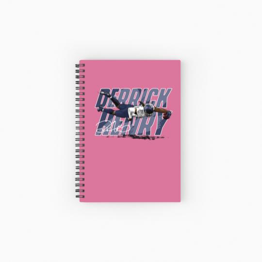 Discover Derrick Henry Touchdown - Derrick Henry - Spiral Notebooks   Ruled Line