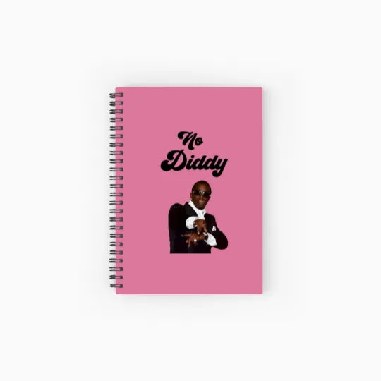Discover No Diddy Spiral Notebooks   Ruled Line | Funny Parody | P Diddy | Hilarious Gift for Her