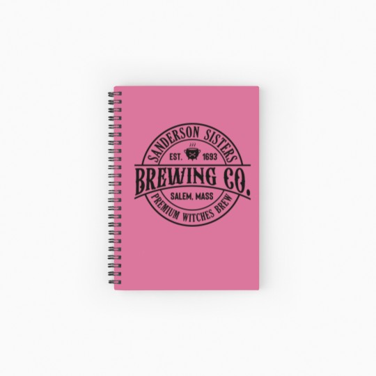 Discover Sanderson Sisters Brewing Co Spiral Notebooks   Ruled Line, sanderson sisters, halloween Spiral Notebooks   Ruled Line, plus size 3x 4x 5x, witches Spiral Notebooks   Ruled Line, fall Spiral Notebooks   Ruled Line