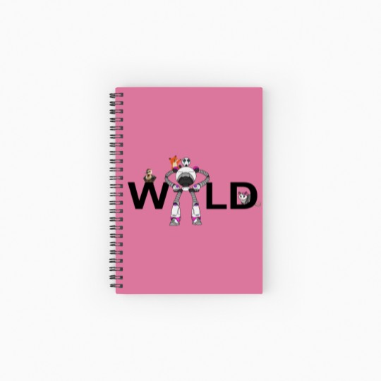 Discover The Wild Robot Spiral Notebooks   Ruled Line | Robot Lover Gift | Movie Fan Spiral Notebooks   Ruled Line