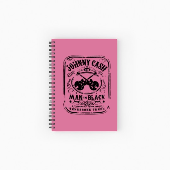 Discover Johnny Cash Spiral Notebooks   Ruled Line