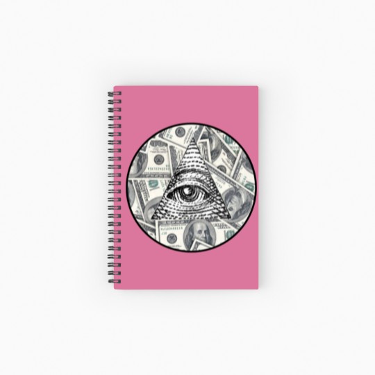 Discover Money and power Spiral Notebooks   Ruled Line
