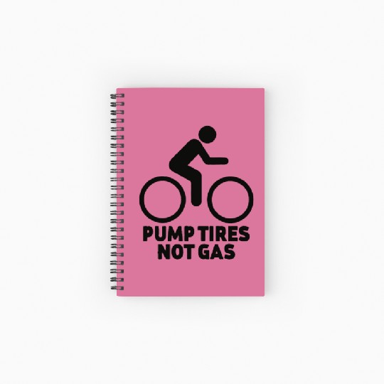 Discover Pump Tires Not Gas Spiral Notebooks   Ruled Line