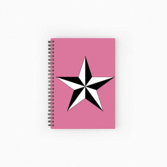 Discover nautical star Spiral Notebooks   Ruled Line