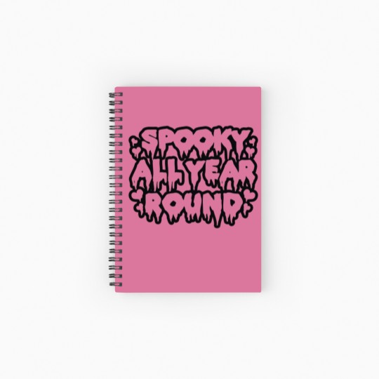 Discover Spooky All Year Round Spiral Notebooks   Ruled Line