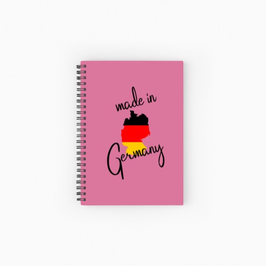 Discover made in Germany - Deutschland - Europe Spiral Notebooks   Ruled Line
